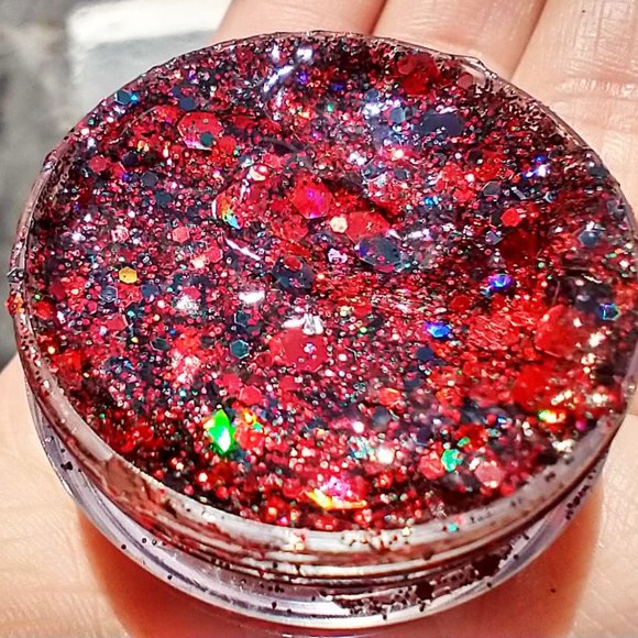 Alchemy Workshop Handmade Body Glitter Gel - Halloween Edition - Charmed (10ml) - Picture 8 of 8